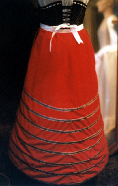 Child size crinoline copied from an original