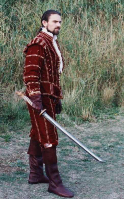 Ramirez with dragon's head katana (Sword)